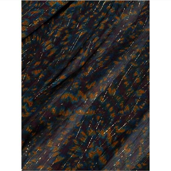 Ulla Johnson NWT Pauline Chiffon Blouse in Peridot Pomegranate $420 Women‎ Sz 6 - Picture 3 of 15